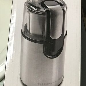 BRAND NEW KitchenAid Black Coffee Grinder BCG111OB